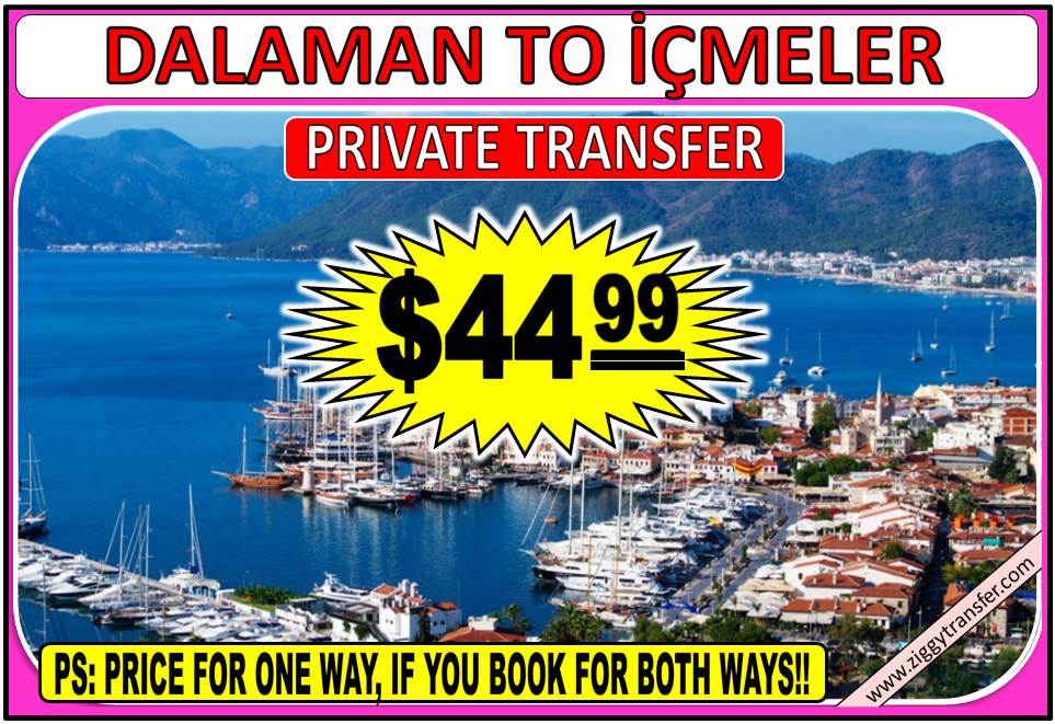 Dalaman to İçmeler